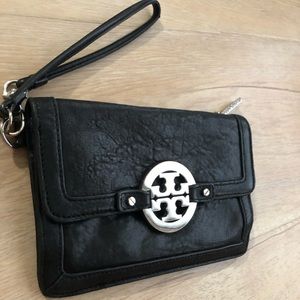 Tory Burch Soft Leather Wristlet